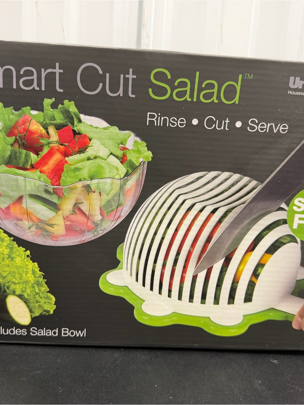 UrbanTrend Smart Cut Salad Wash, Cut, Store